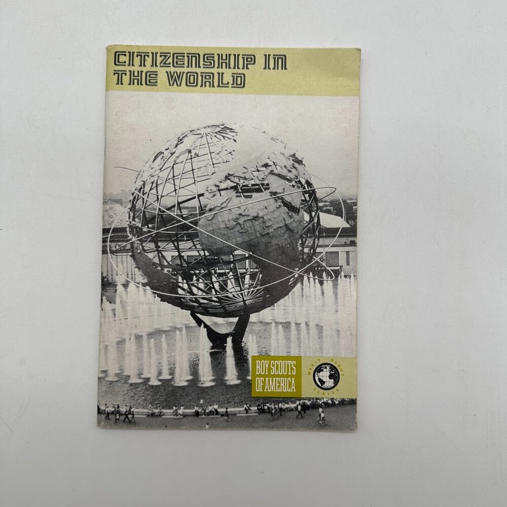 Vintage Boy Scouts of America 1977 Citizenship In The World Book Booklet Merit